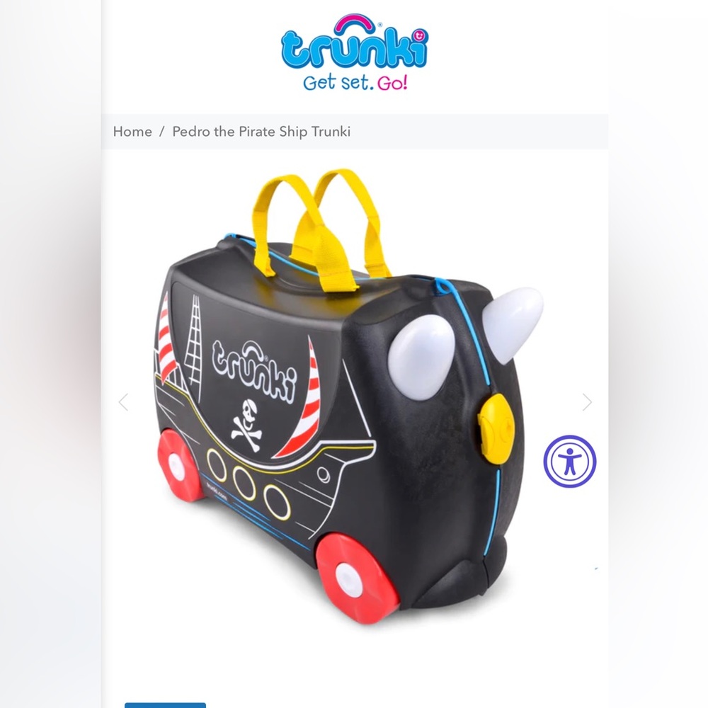 Trunki Kids luggage pet free/ smoke free home